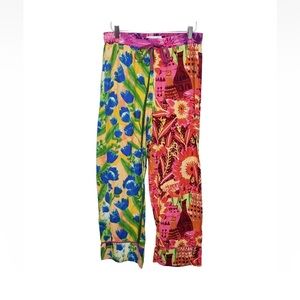 Anthropologie Roeqiya Fris Garden Bloom flannel pajama pants S. Sold out print.
